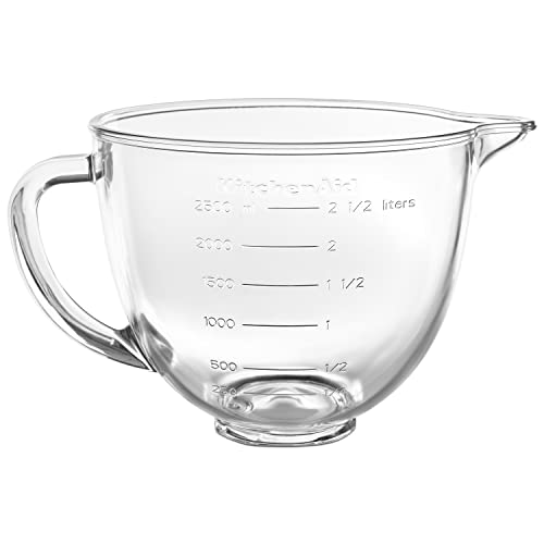 KitchenAid 3.5 Quart Tilt-Head Glass Bowl - KSM35GB - 3.5 Qt Tilt