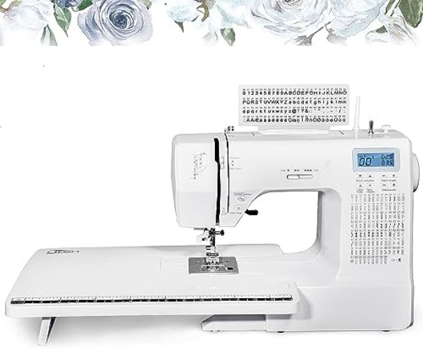 Sewing Machines Household Portable Electric Sew Multi-Function Metal Frame 200 Stitches with Large Extender Table Model 2685A Plus - 2685P Model
