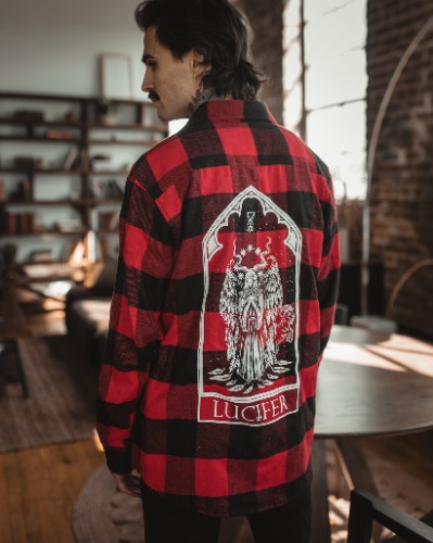 Lucifer Oracle Flannel - 2XL