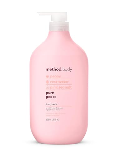 Method Body Wash, Pure Peace, Paraben and Phthalate Free, Biodegradable Formula, 28 oz (Pack of 1) - Pure Peace