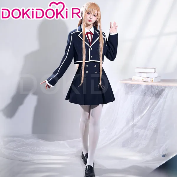 DokiDoki-R Anime Sword Art Online Cosplay Yuuki Asuna Costume SAO