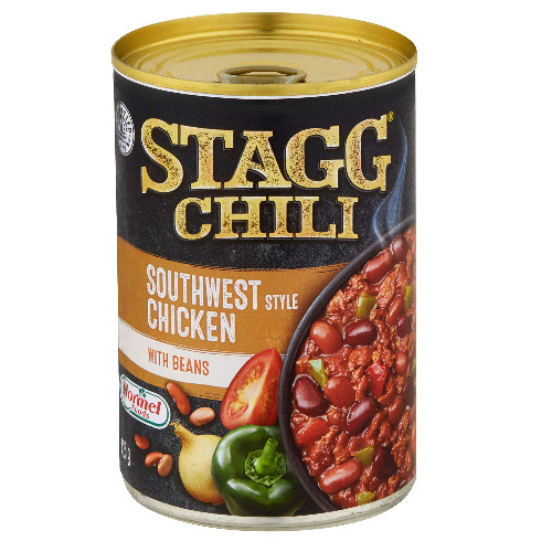 Stagg Southwest Style Chicken with Beans, 6 x 2550 g