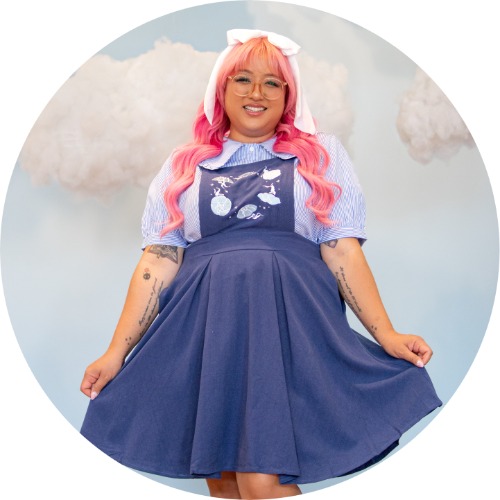 Moon Jelly Pinafore - Medium