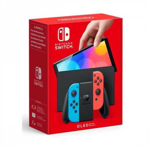 Nintendo Switch Console (OLED Model) Joy-Con Blue & Red 