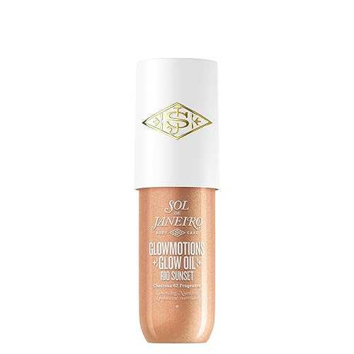 SOL DE JANERIO Glowmotions Glow Body Oil - 2.5 Fl Oz (Pack of 1) - Rio Sunset