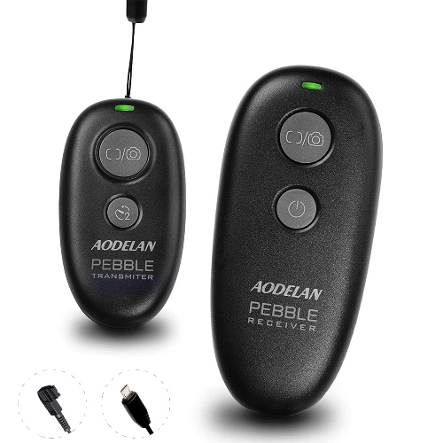 AODELAN Camera Remote Control Wireless Shutter Release for Sony a5100, a6000, a6300, a5000, a7 III, a7 II, a7, a7R III, a9, RX100 III, RX10M2, Replaces Sony RM-L1AM and RM-SPR1 - for Canon