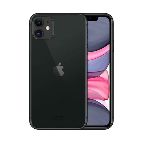 Apple iPhone 11 64GB, Schwarz - (Generalüberholt) - 64GB - Black