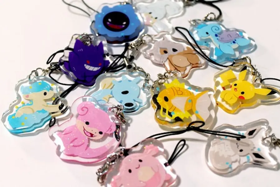 Pokecharms/keychain 1.5 Inch  Gen 1  Some Are Preorder  | Etsy