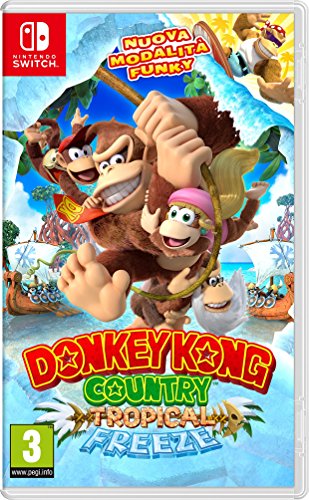 Donkey Kong Country: Tropical Freeze - Videogioco Nintendo - Ed. Italiana - Versione su scheda - Nintendo Switch - Single