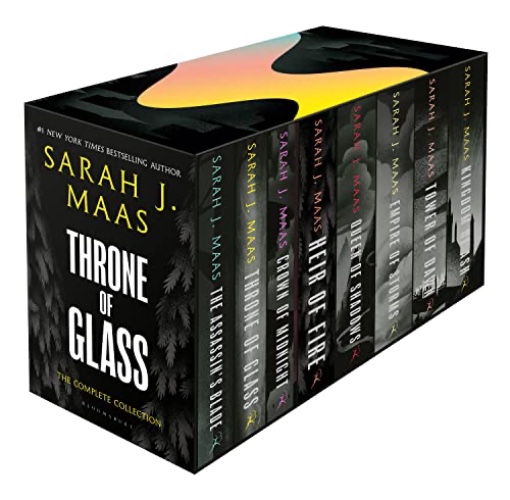 Throne of Glass Box Set (Paperback): Sarah J. Maas: 1-8