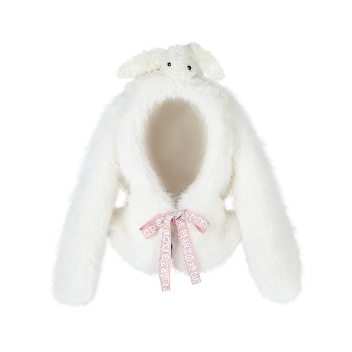 White Bunny Doozoo Cosplay Balaclava | F