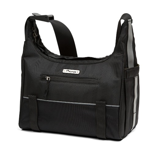 Chelsea Bike Trunk Bag by Po Campo - Black Herringbone