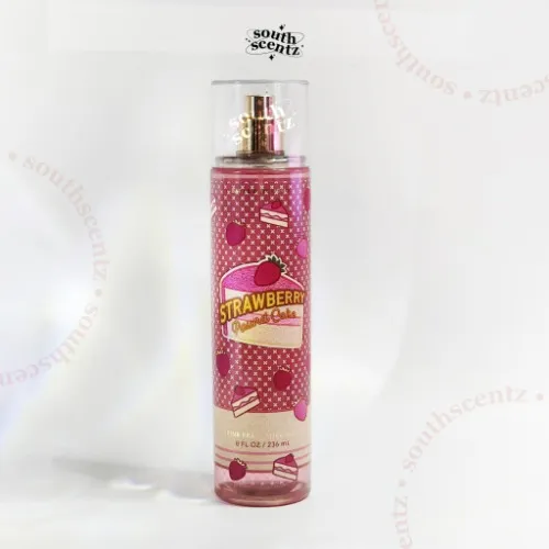 Strawberry Pound Cake Travel Full Size Mist Bath and Body Works Body Mist BBW 75mL 235mL SouthScentz