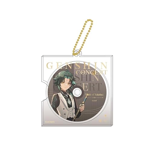 GENSHIN IMPACT Melodies of an Endless Journey Series - Character CD Acrylic Keychain - Xiao