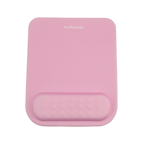 Cloud-Like Comfort Mouse Pad with Wrist Support - Blush Pink