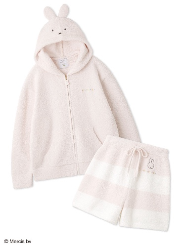 [Dick Bruna] Babymoco Hoodie & Shorts SET | ONE SIZE / PINK