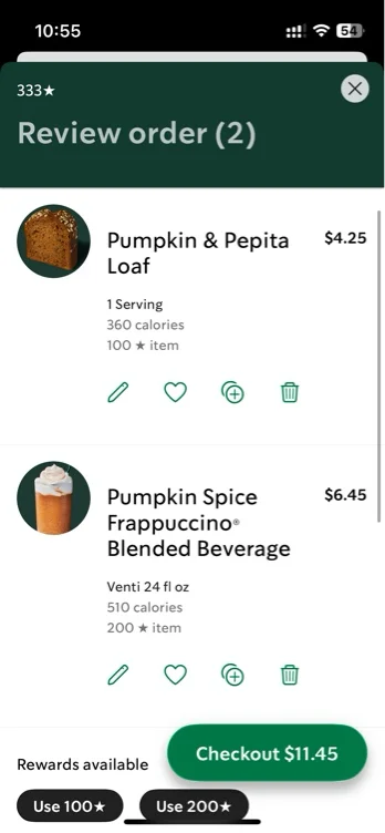 Afternoon pick me up- pumpkin edition 🎃