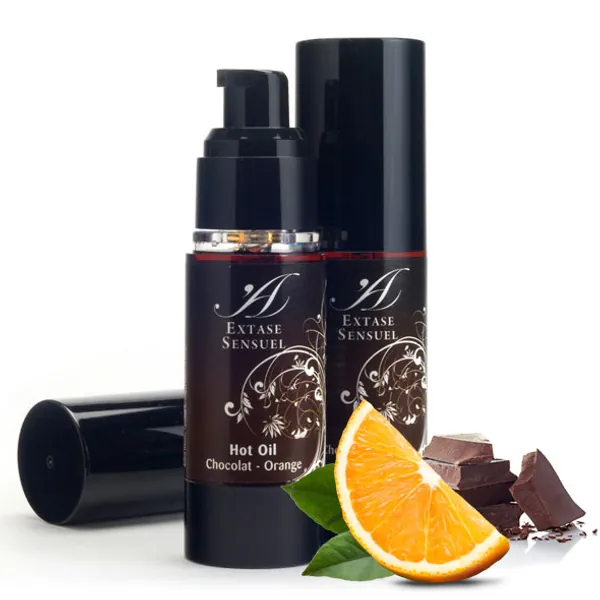 ÓLEO DE MASSAGEM CHOCOLATE-LARANJA (30ML) 