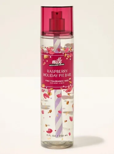 Raspberry Holiday Pie Bar