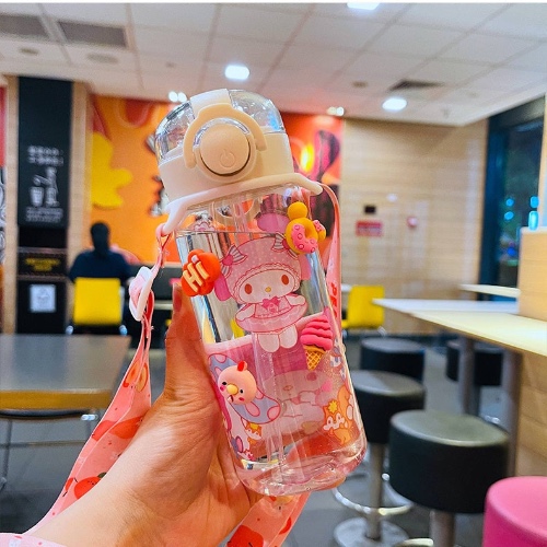 Kawaii White Water Bottles - My Melody