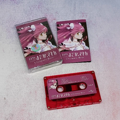 Anime Puella Magi Madoka Magica Kaname Madoka taśmy muzyczne Cosplay Cartoon Soundtracks Box Walkman kasety samochodowe kolekcje taśmy - AliExpress 200000532