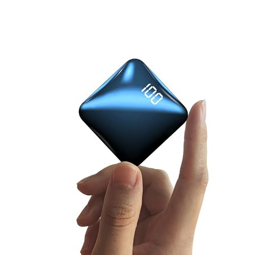 T-CORE Power Bank The Smallest and Lightest 10000mAh External Battery Ultra-Compact High-Speed Charging Technology Portable Charger for iPhone, Samsung Galaxy and More - Black