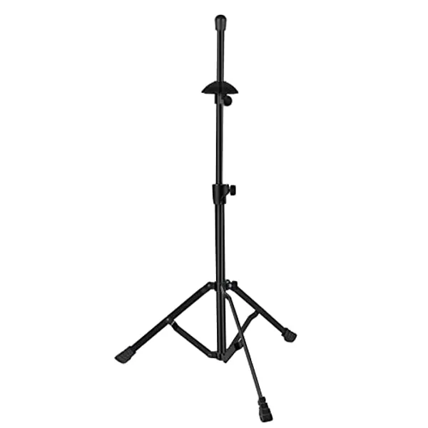 EASTROCK Trombone Stand, Retractable Height Adjustment, Triangular Stable Construction for Standard-sized Trombone