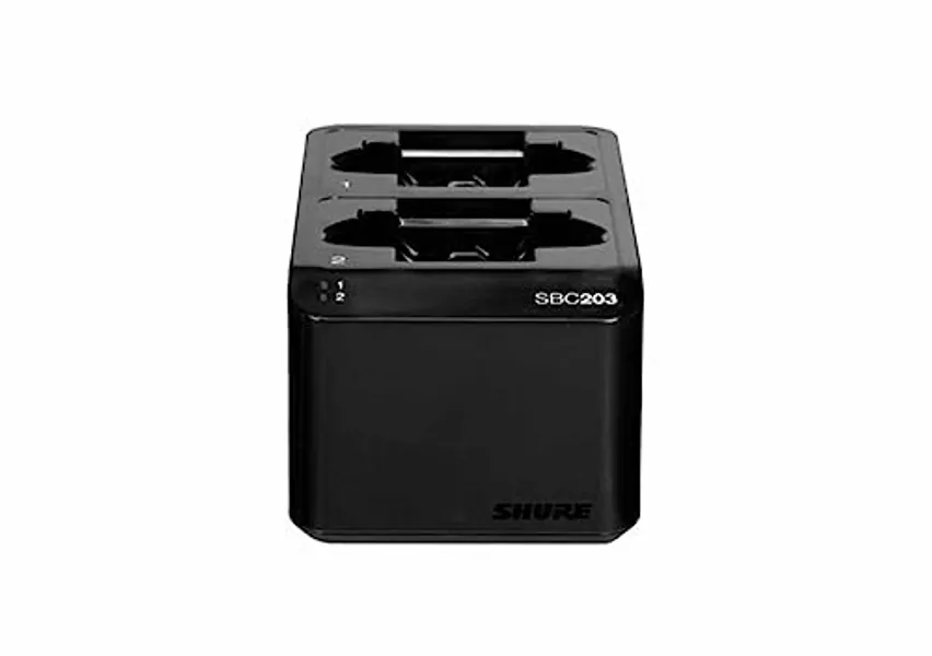 Shure SBC203-US Dual Docking Station for SLXD Transmitters and SB903 Battery