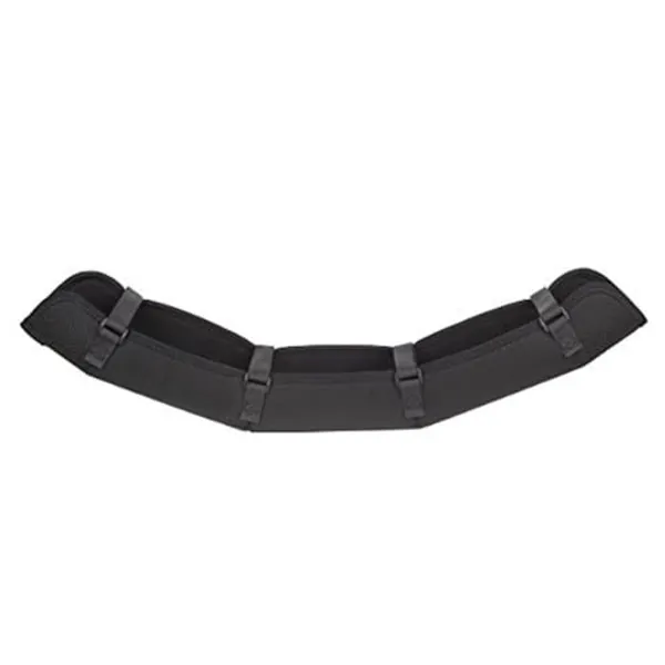 Neotech Sousaphone Cradle Pad - Pad for Sousaphone Bottom Bow - Prevents Abrasion, Dents & Damage - Marching Band Accessories - Black