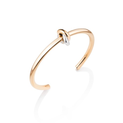 Knot Bangle (Gold/Silver) 
