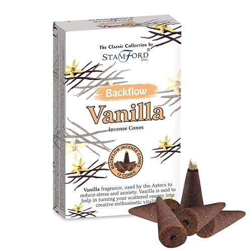Stamford Rückfluss-Räucherkegel, Vanille