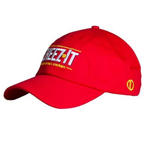 Odd Sox, Funny Dad Trucker Hats, Fun Snack Food Designs, Baseball Cap for Men - One Size - Cheez It