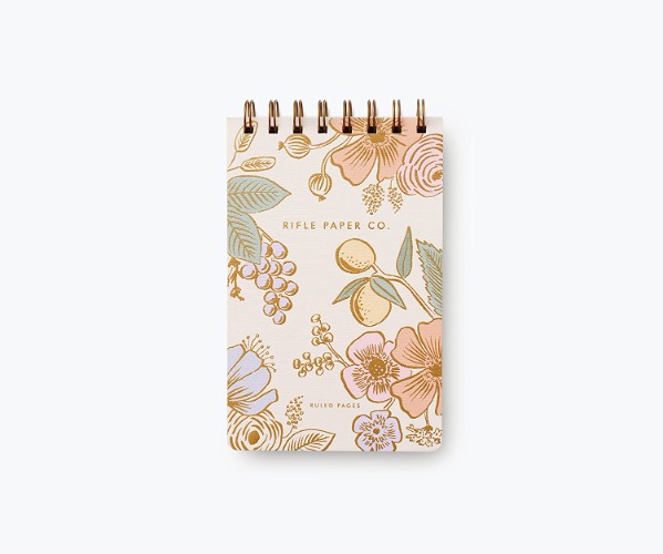 RIFLE PAPER CO. Colette Small Top Spiral-Bound Notebook