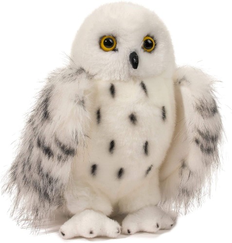 Douglas Wizard Snowy Owl Plush Stuffed Animal - 