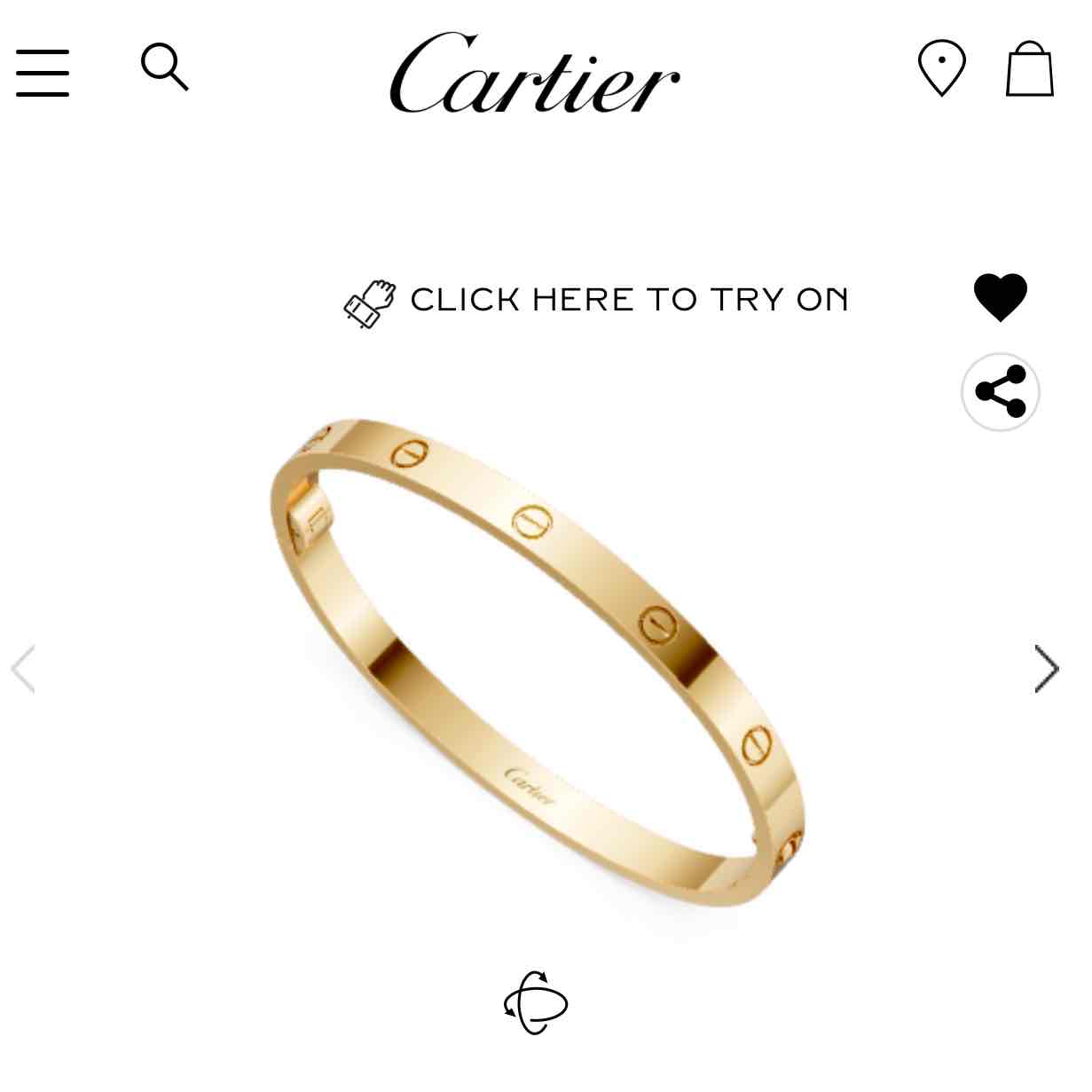 CARTIER BRACELET 