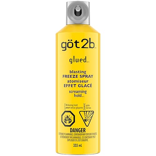 Schwarzkopf Got2b Glued Blasting Freeze Spray, Hairspray, 355 millilitre (Pack of 1) - Blasting Freeze Spray
