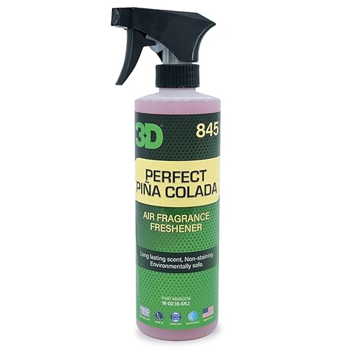3D Car Air Freshener |16oz. | (Perfect Pina Coloda Scent) - Perfect Pina Colada - 16 Ounce (Pack of 1)