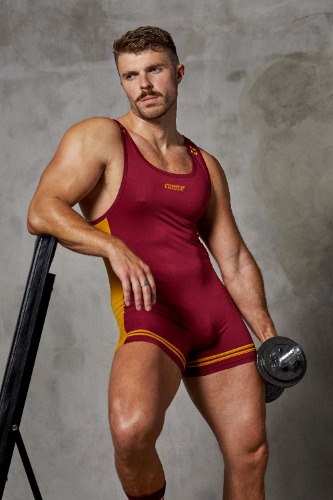 Burgundy Singlet | Medium