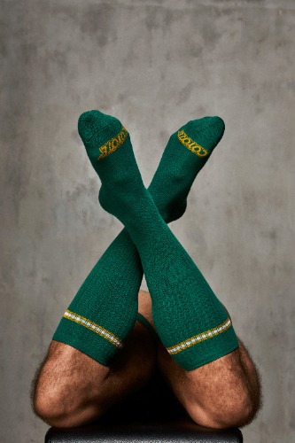 Hunter Green Sock | One Size
