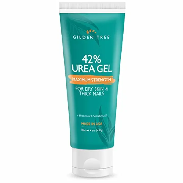 Urea Gel 42 Percent for Feet Maximum Strength Softens Cracked Heel Calluses & Thick Toenails