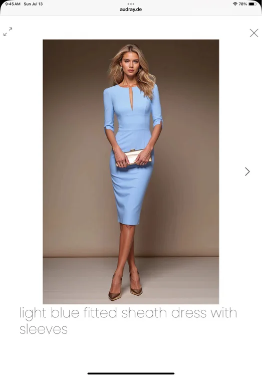 The Audrey sheath dress