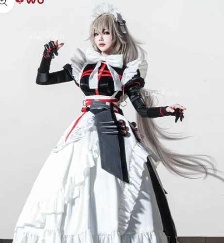Uwowo Game Zenless Zone Zero/ZZZ Rina Alexandrina Maid Cosplay Costume - 【Pre-sale】XL