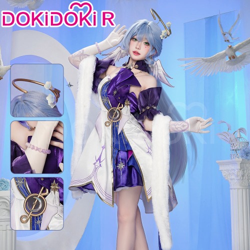 Dokidoki-R Game Honkai: Star Rail Cosplay Robin Costume