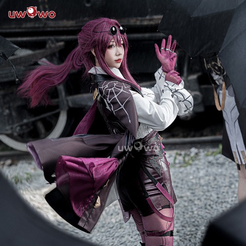 【In Stock】Uwowo Honkai Star Rail Kafka Stellaron Hunters HSR Nihility Cosplay Costume - 【In Stock】L