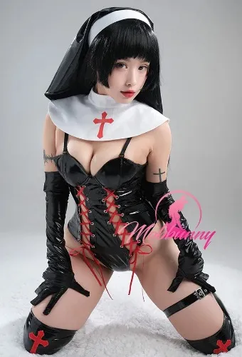 Women Gothic Sexy Lingerie Set Nun