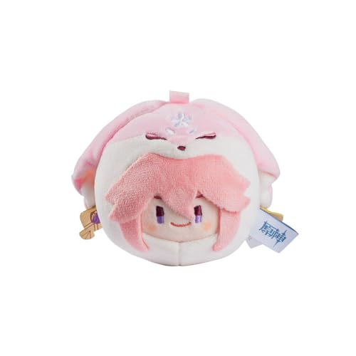 GENSHIN IMPACT Teyvat Zoo Themed Plushie Keychain - Yae Miko