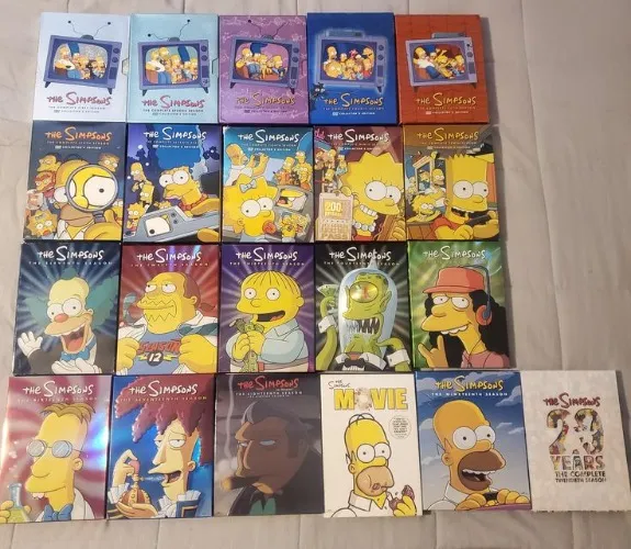 [replace for Halla] Simpsons Complete DVD collection
