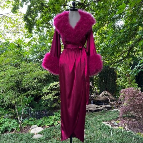 Wine "Cleo"  Dressing Gown