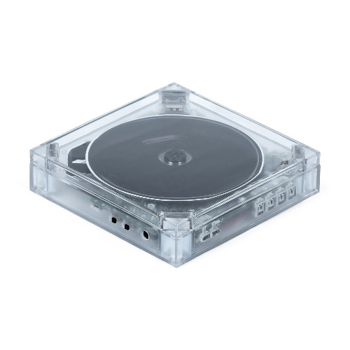 Long Time No See Bluetooth 5.0 CD Player | Clear / One Size