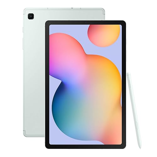 SAMSUNG Galaxy Tab S6 Lite (2024) 10.4' 128GB WiFi Android Tablet, S Pen Included, Gaming Ready, Long Battery Life, Slim Metal Design, Expandable Storage, US Version, Mint, Amazon Exclusive - Mint - 128GB - Tablet